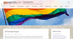 Desktop Screenshot of gayagenda.com